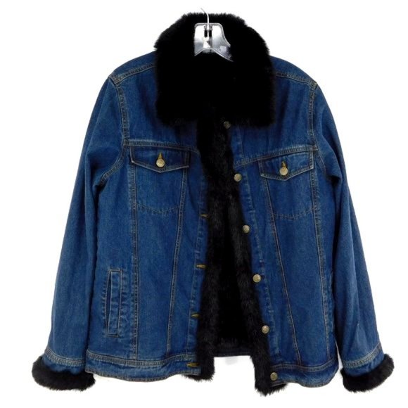 dennis basso denim jacket
